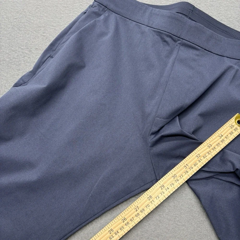 Ministry Of Supply Kinetic Jogger 34 Blue Drawstring Stretch Athleisure Pants